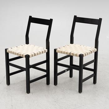 John Kandell, eight "Schablon" chairs, Källemo, Sweden.