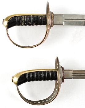 SABLAR, 2 st, Sverige, m/1893.