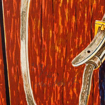 MÅRTEN ANDERSSON, färgserigrafi. Sign och numr 149/360.