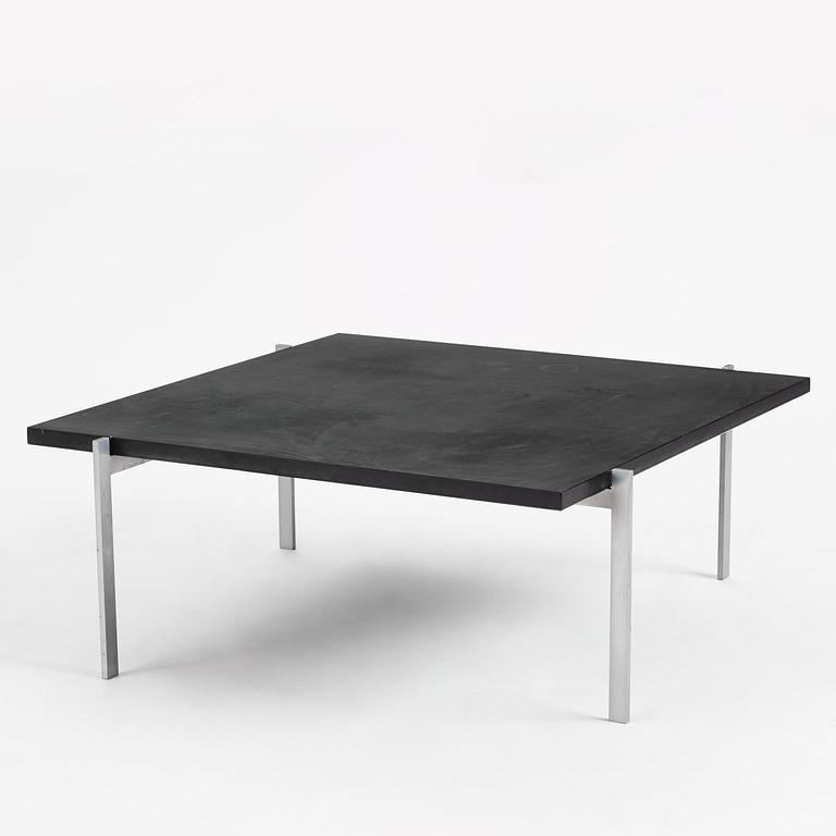 Poul Kjaerholm, a "PK61" coffee table, E. Kold Christensen, Denmark.