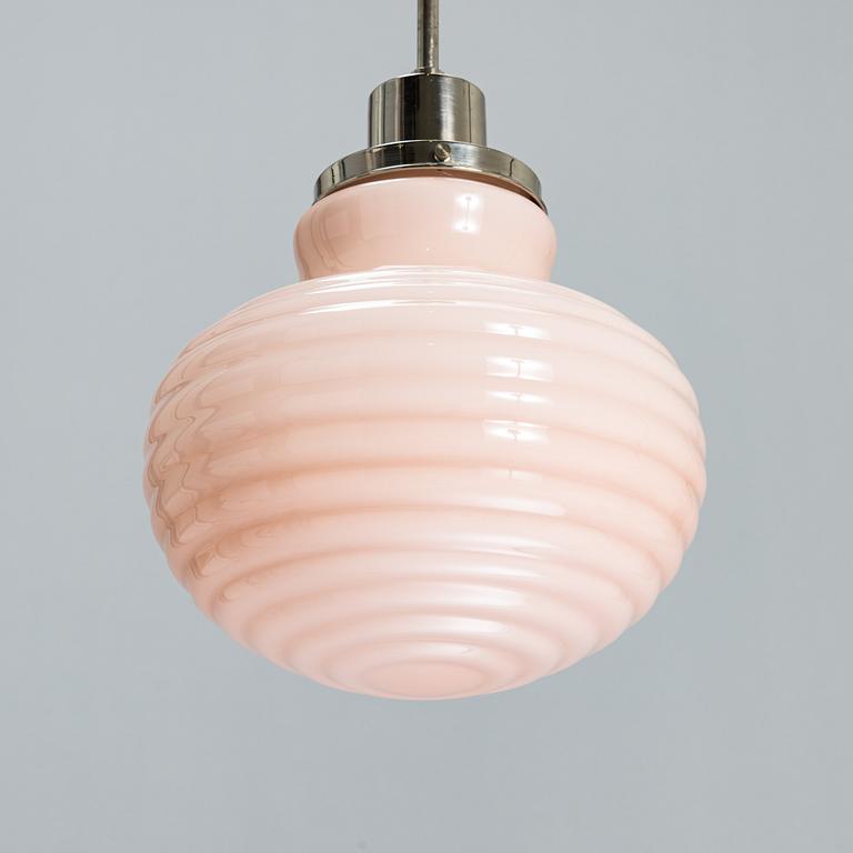 Paavo Tynell, a 1930's '554' pendant light for Taito Finland.