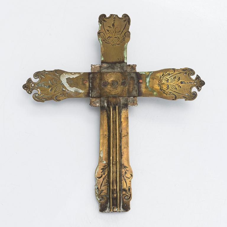 A 17th century procession crucifix.