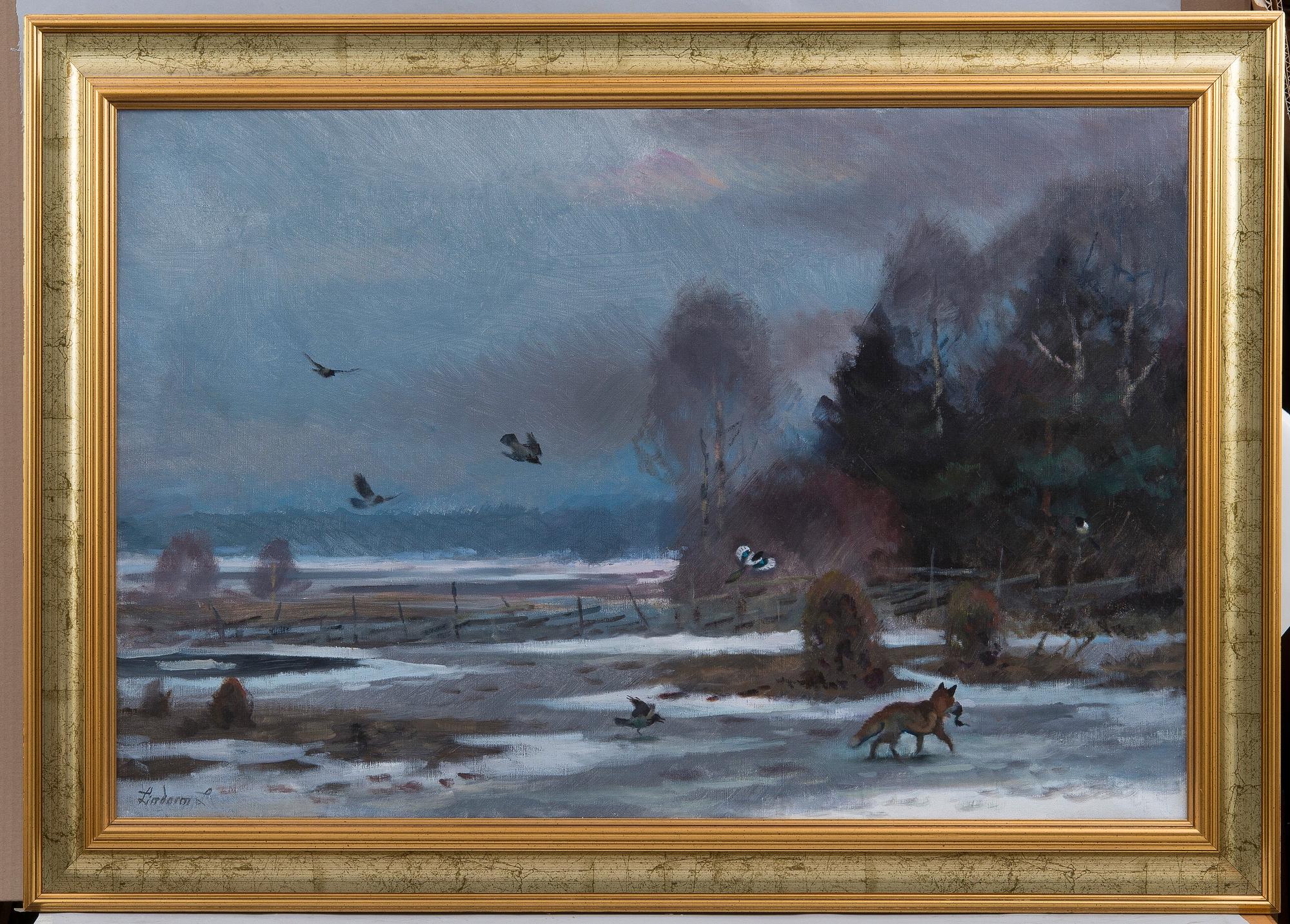 Lindorm Liljefors, "RÄV OCH KRÅKOR".