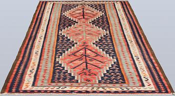 A Nomad Kelim cord carpet, 290 x 142 cm.