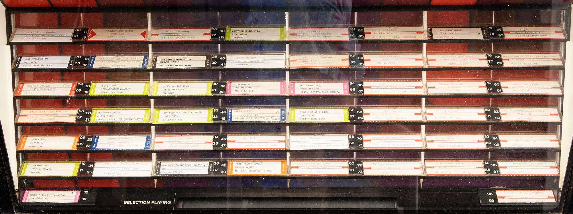 JUKEBOX, Seeburg, 1970-tal.