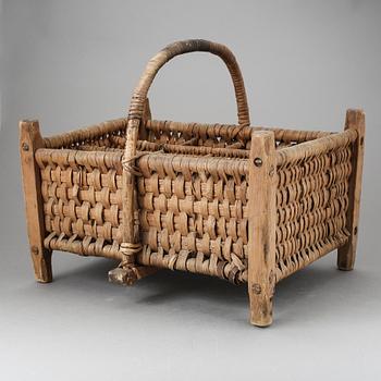 KORG FÖR FLASKOR, 1800/1900-tal.
