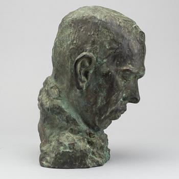 CARL MILLES, bronze, signed and dated  1910.