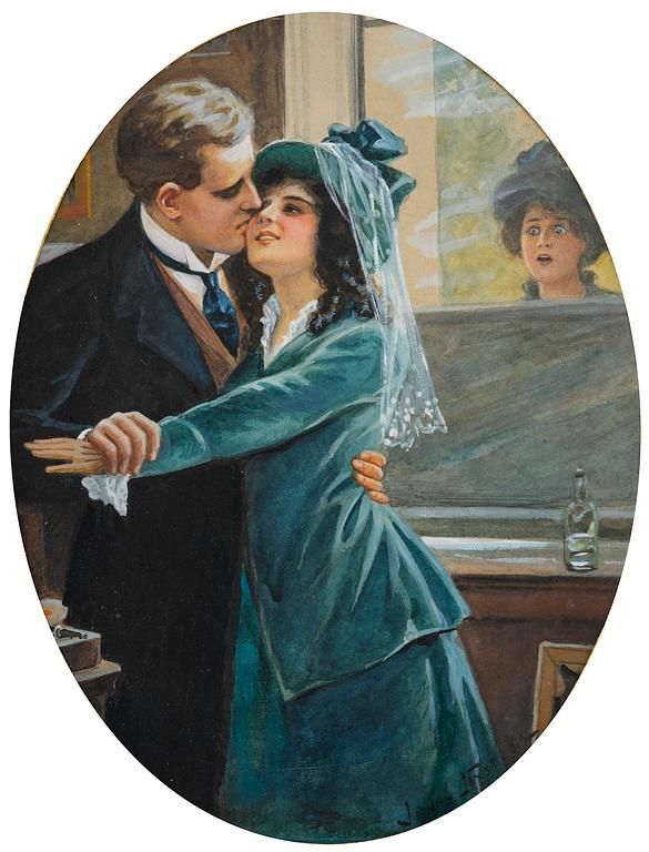 Jenny Nyström, Secret romance.