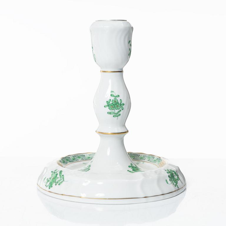 A 42-piece 'Chinese Bouquet' porcelain service and six 'Waldstein rose' coffee cups with saucers, Herend, Hungary.