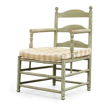 57. A Gustavian armchair.