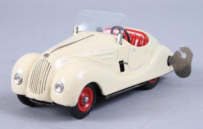 PARTI LEKSAKER, 3 delar, bla Schuco, omkring 1900-talets mitt.