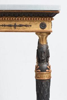 KONSOLBORD, Stockholmsarbete 1800-talets början, Sengustavianskt.