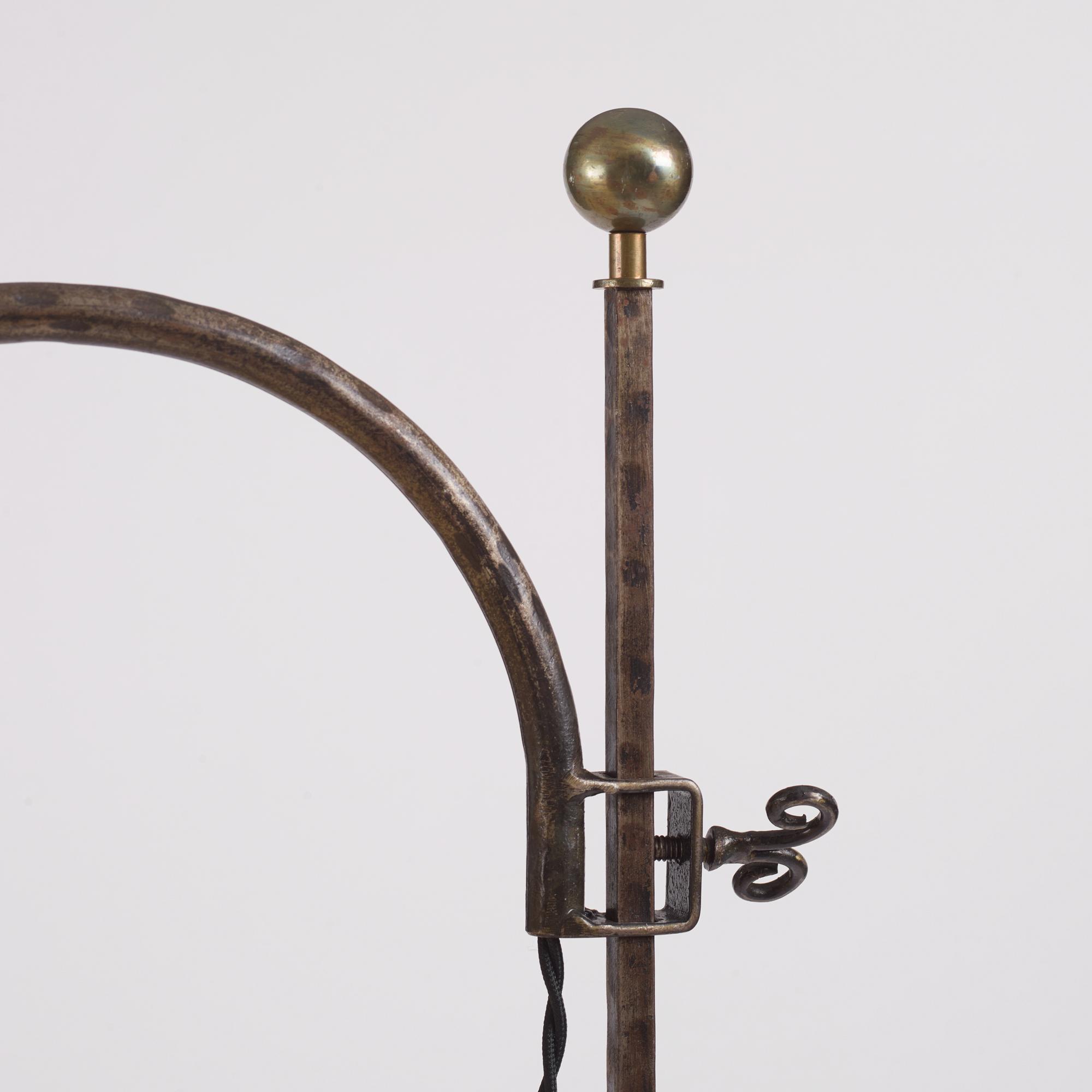 Harald Notini, floor lamp, model "15030", Arvid Böhlmarks Lampfabrik, 1930s.
