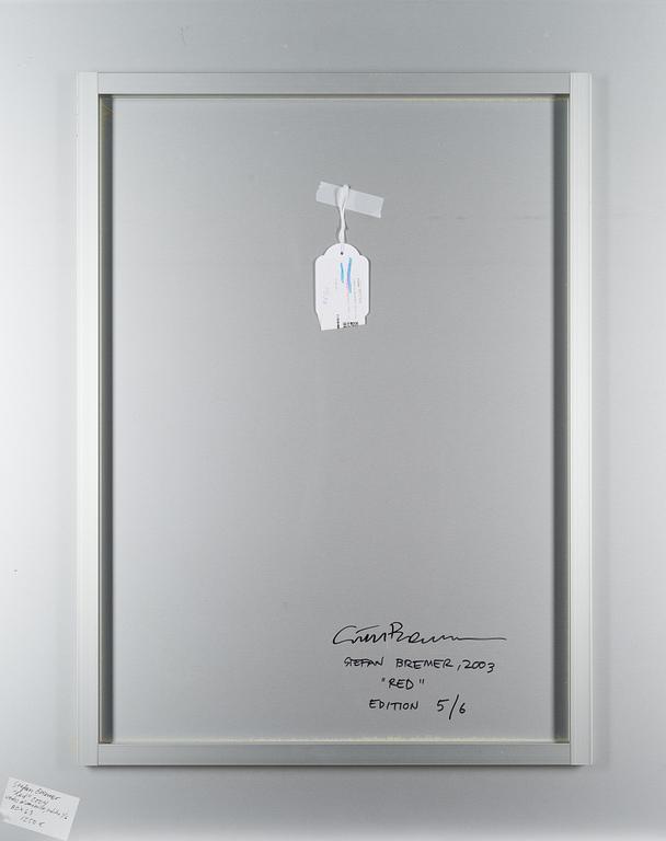 STEFAN BREMER, "RED".