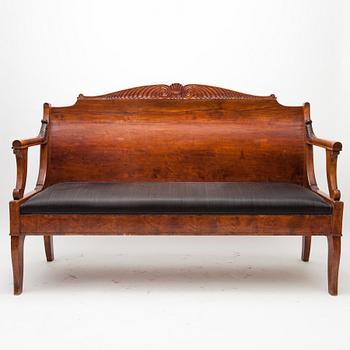 SOFFA, biedermeier, Ryssland 1800-talets mitt.