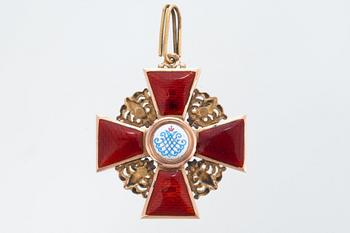 ORDER OF ST. ANNA  III CLASS. ОРДЕН СВ. АННЫ III КЛАССА.