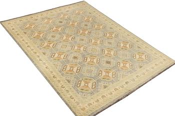 Matta, Afghan, ca 236 x 169 cm.