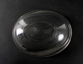 SKÅL, glas, E Hald, Orrefos 1973.