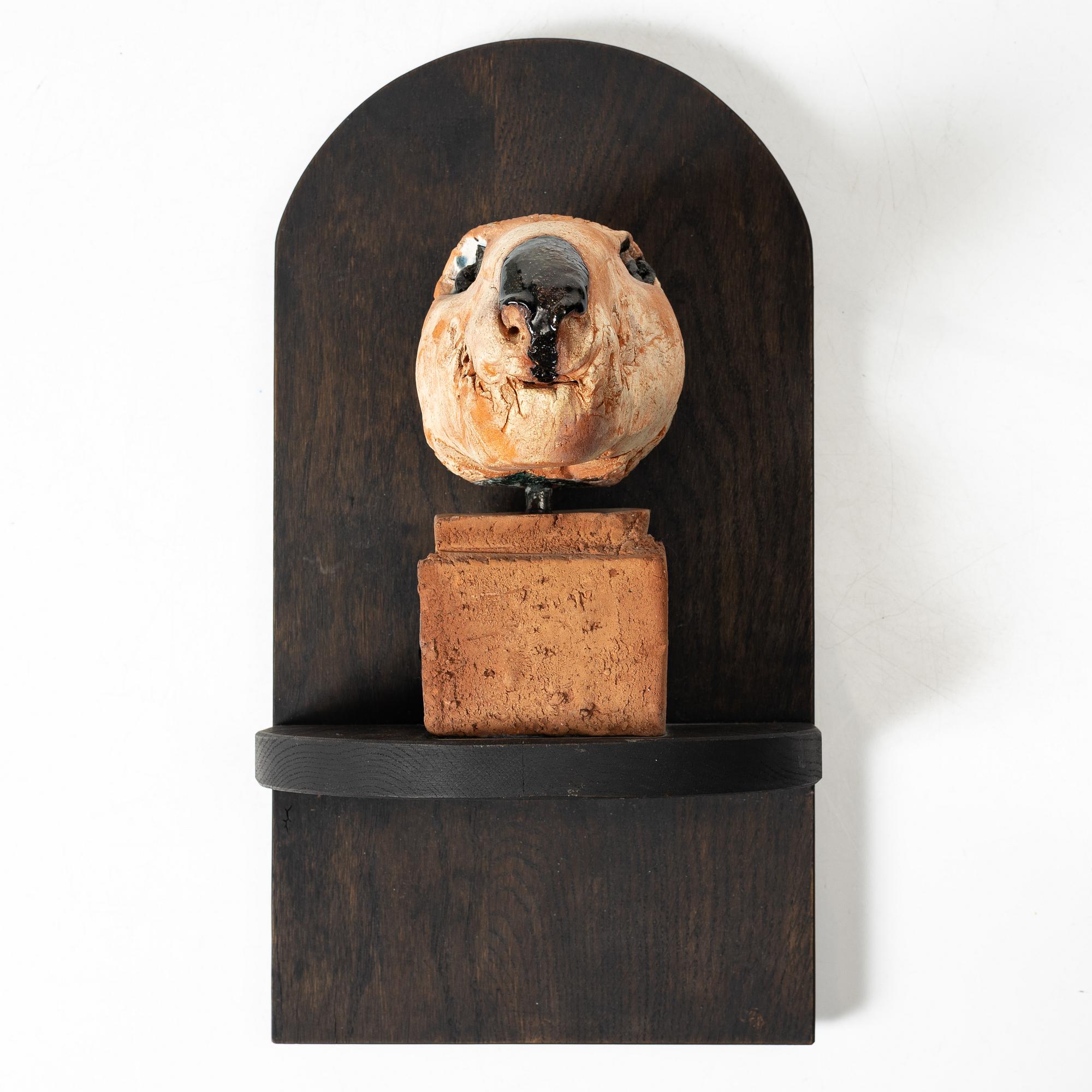 Henrik Allert, hästhuvud.