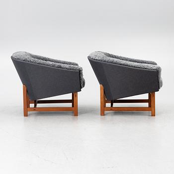 Lennart Bender, fåtöljer, ett par, "Corona", Ulferts, 1900-talets andra hälft.