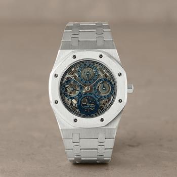 64. AUDEMARS PIGUET, Royal Oak, Quantieme Perpetuel, armbandsur, 39 mm,