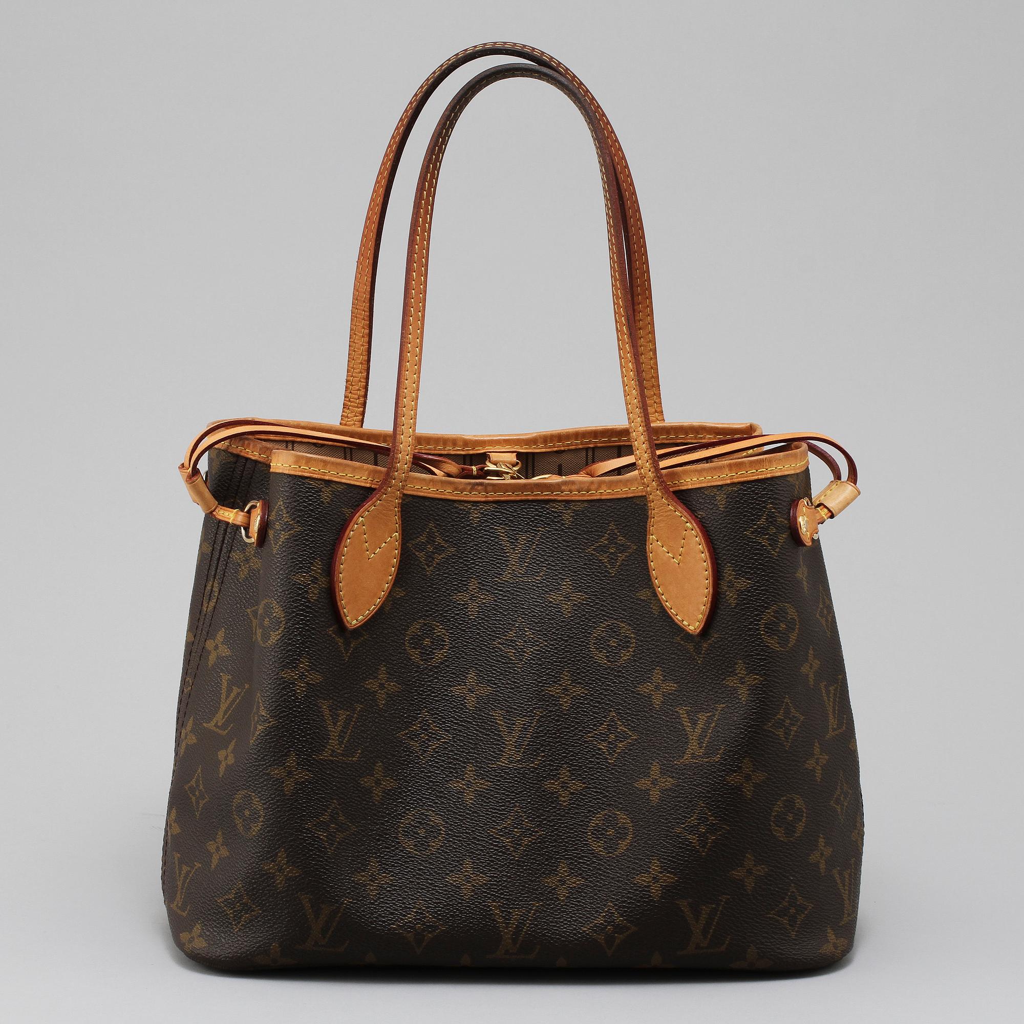VÄSKA, "Neverfull", Louis Vuitton, Frankrike.