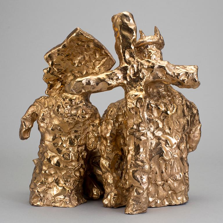 RALPH RILTON, skulptur, brons, monogramsignerad RR.