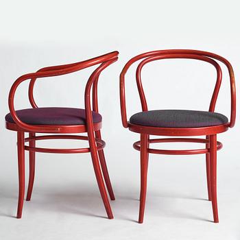Jan Bocan, bord och 4 stolar, för Tjeckoslovakiska ambassaden i Stockholm 1972, tillverkat av Thonet.