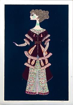 MAX WALTER SVANBERG, 3 signed and numbered hand coloured graphics.