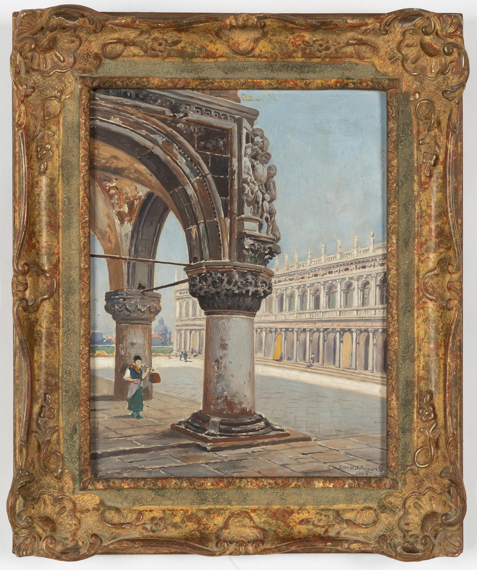 Frans Wilhelm Odelmark, Venedig.