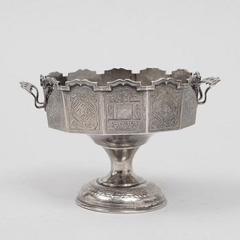 A Russian Silver Sugar Bowl, assay master Anatoly  Apollonovich Artsybashev, Moscow 1891.