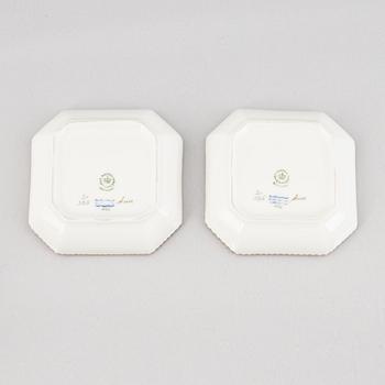 Royal Copenhagen, a pair of 'Flora Danica' porcelain custard cups, Denmark, 1969-73.