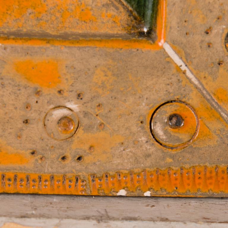 RUT BRYK, reliefiä, 4 kpl, kivitavaraaa, signeeratut.