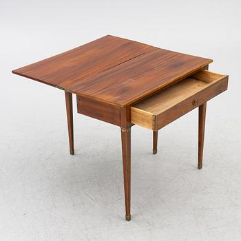 Game table, 18th century, Late Gustavian.