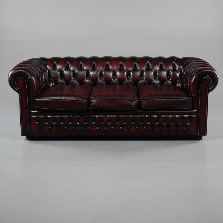 SOFFA, Chesterfield, 1900-talets andra hälft.