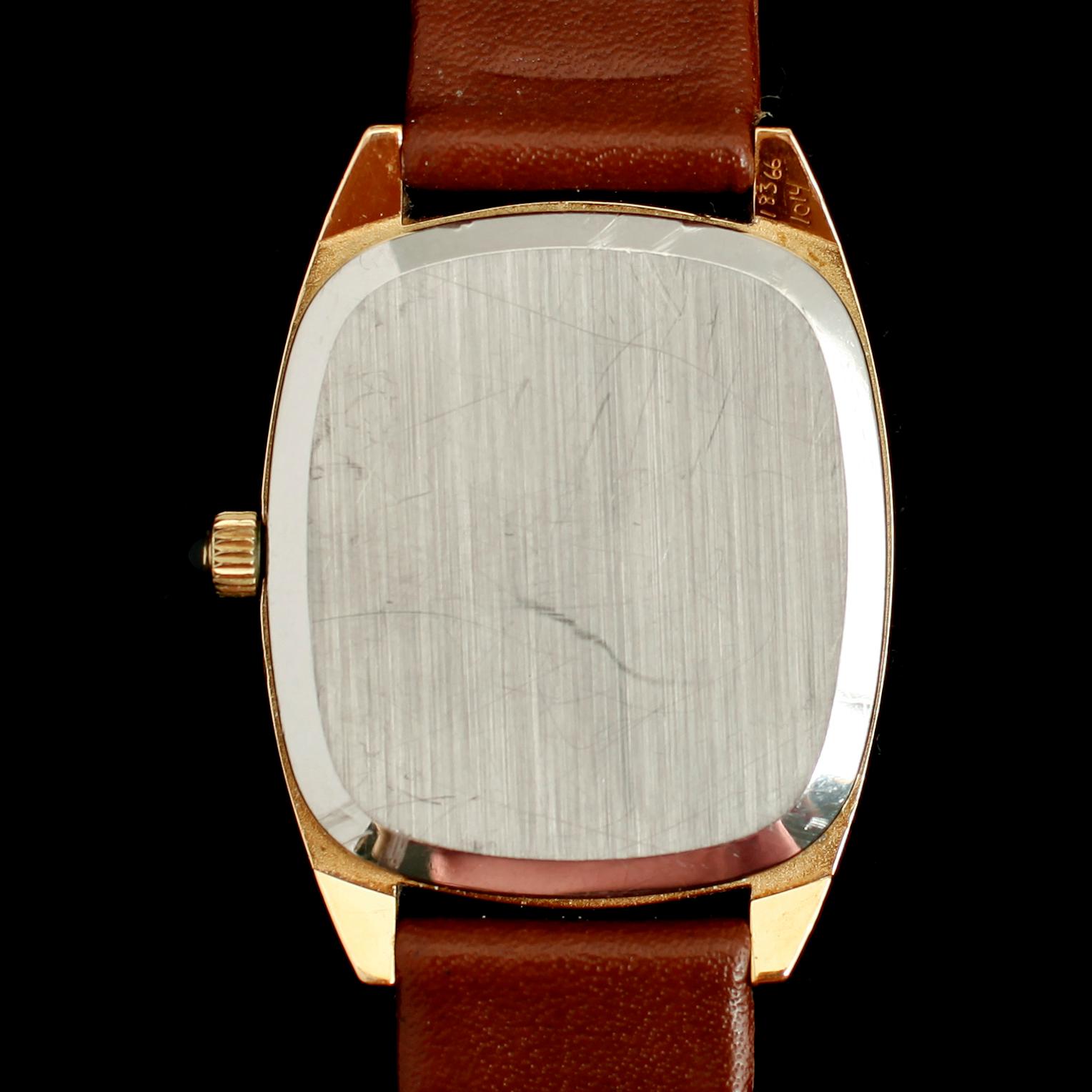 ARMBANDSUR, guld på stål, Omega de Ville.