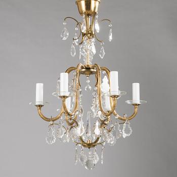 PAAVO TYNELL, a 1930/1940's '1465' chandelier for Taito, Finland.