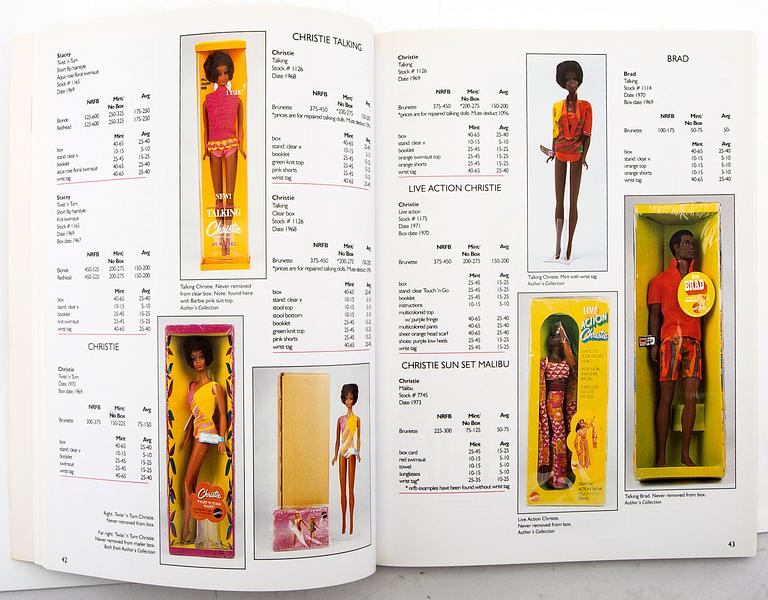 Böcker 3 st. bl a "Barbie a Rare Beauty" Sandra Holder, FW Media 2010.