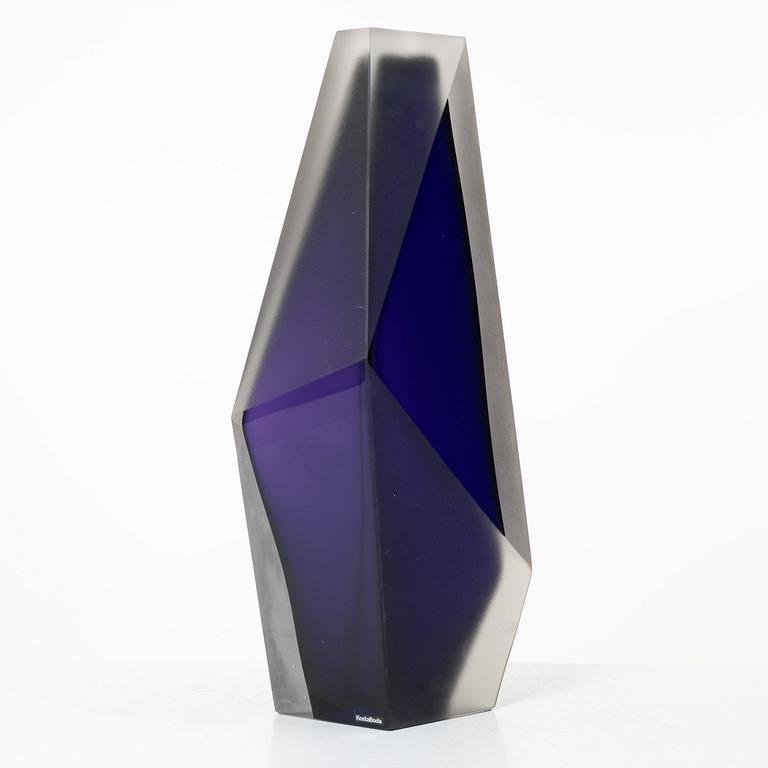 Lena Bergström, Sculpture, glass, "Skyscraper one New York", Kosta Boda, 2023.