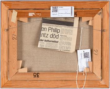 Philip von Schantz, olja på duk, signerad och daterad -84.