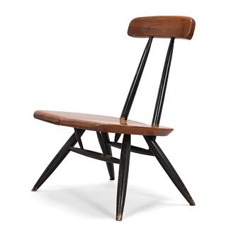 Ilmari Tapiovaara, fåtölj,  "Pirkka Lounge chair", Laukaan Puu 1960-tal.