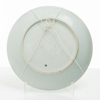 Fat, kompaniporslin, Kina, Qingdynastin, Qianlong (1736-95).