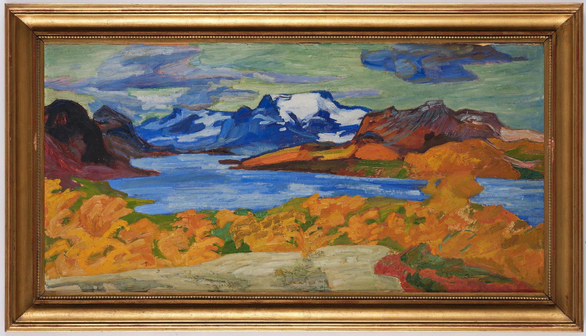 Helmer Osslund, "Utsikt mot Stora Sjöfallet".