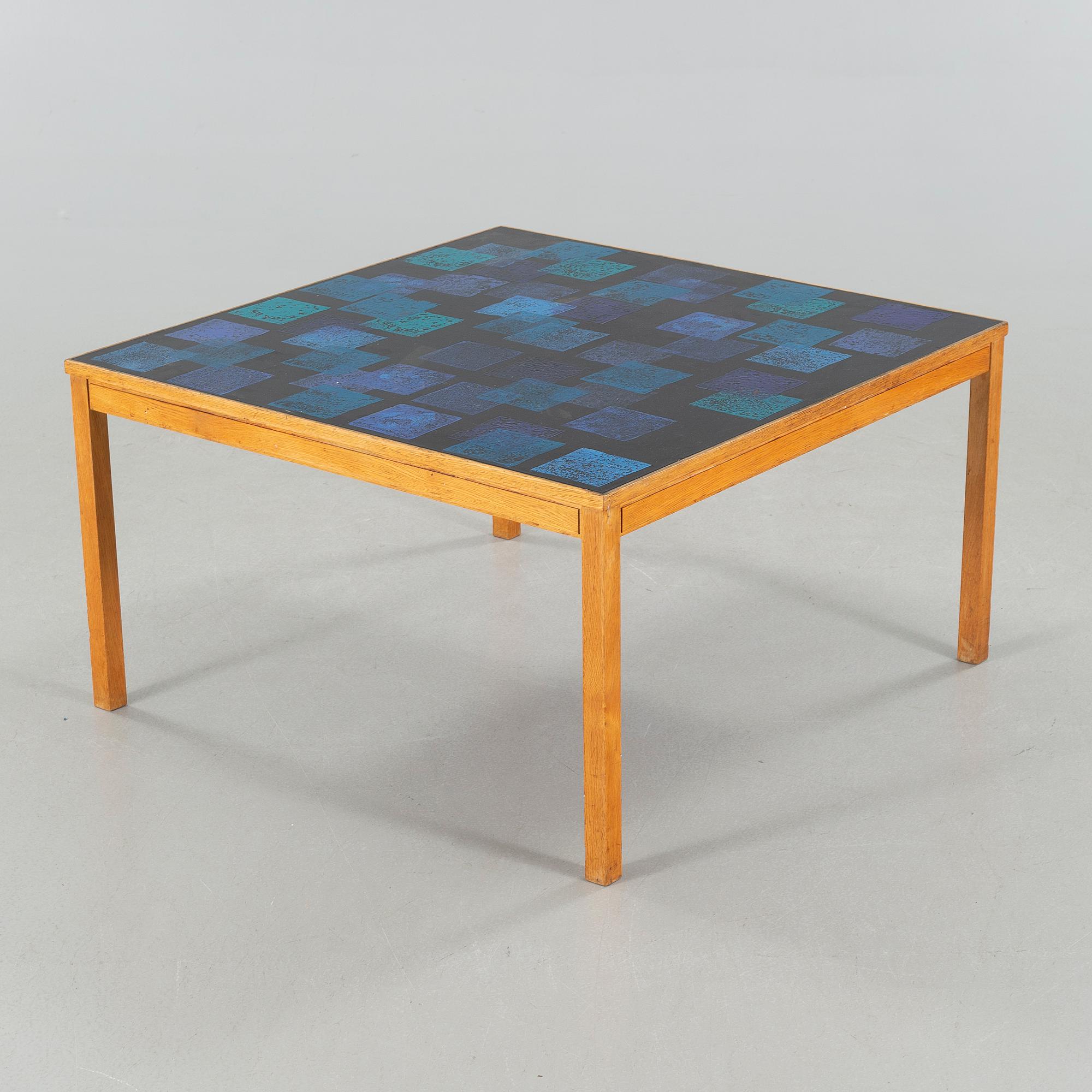 A 1950/60s coffee table by Algot Törneman and David Rosén, from the Triva-series for Nordiska Kompaniet.