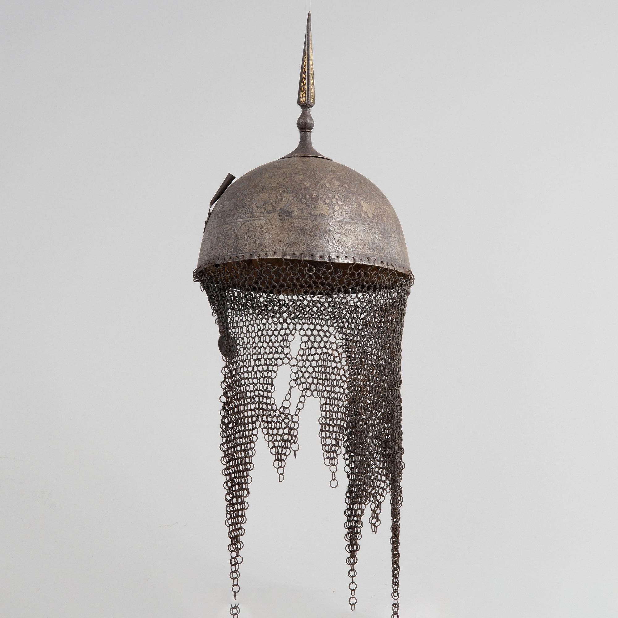A Persian Khula Khud, 19th century.