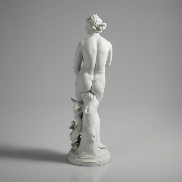 VENUS DE MEDICI, porslin/biskvi  1900-talets början.