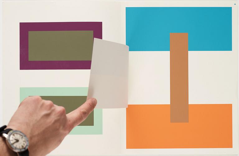 Josef Albers, "Interaction of color".