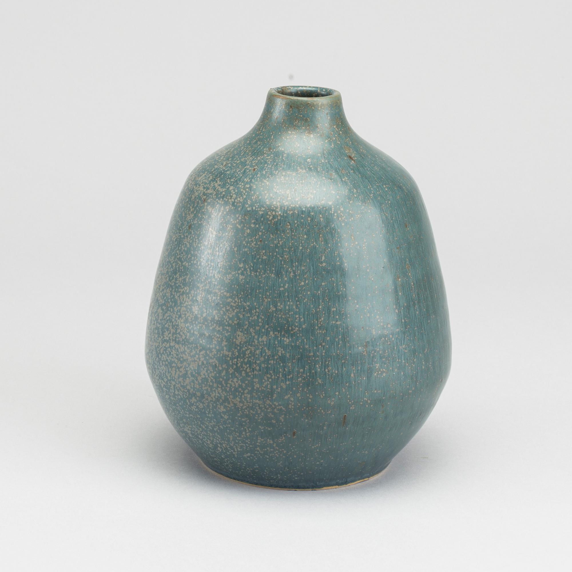 YNGVE BLIXT, a signed and dated stoneware vase.