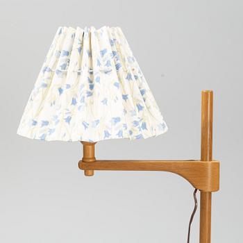 Carl Malmsten, a 'Staken' oak floor lamp.