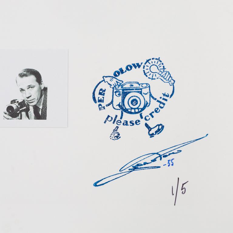 Per-Olow Anderson, "Sophia Loren photographed 1955 in Rome".